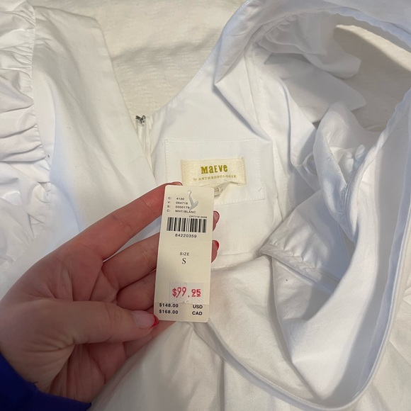 Anthropologie White Dress - Picture 2 of 6